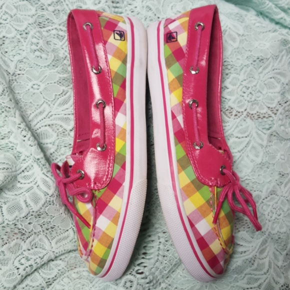 Women's Sperry Top-sider pastel light shoes size 5 - Picture 5 of 10